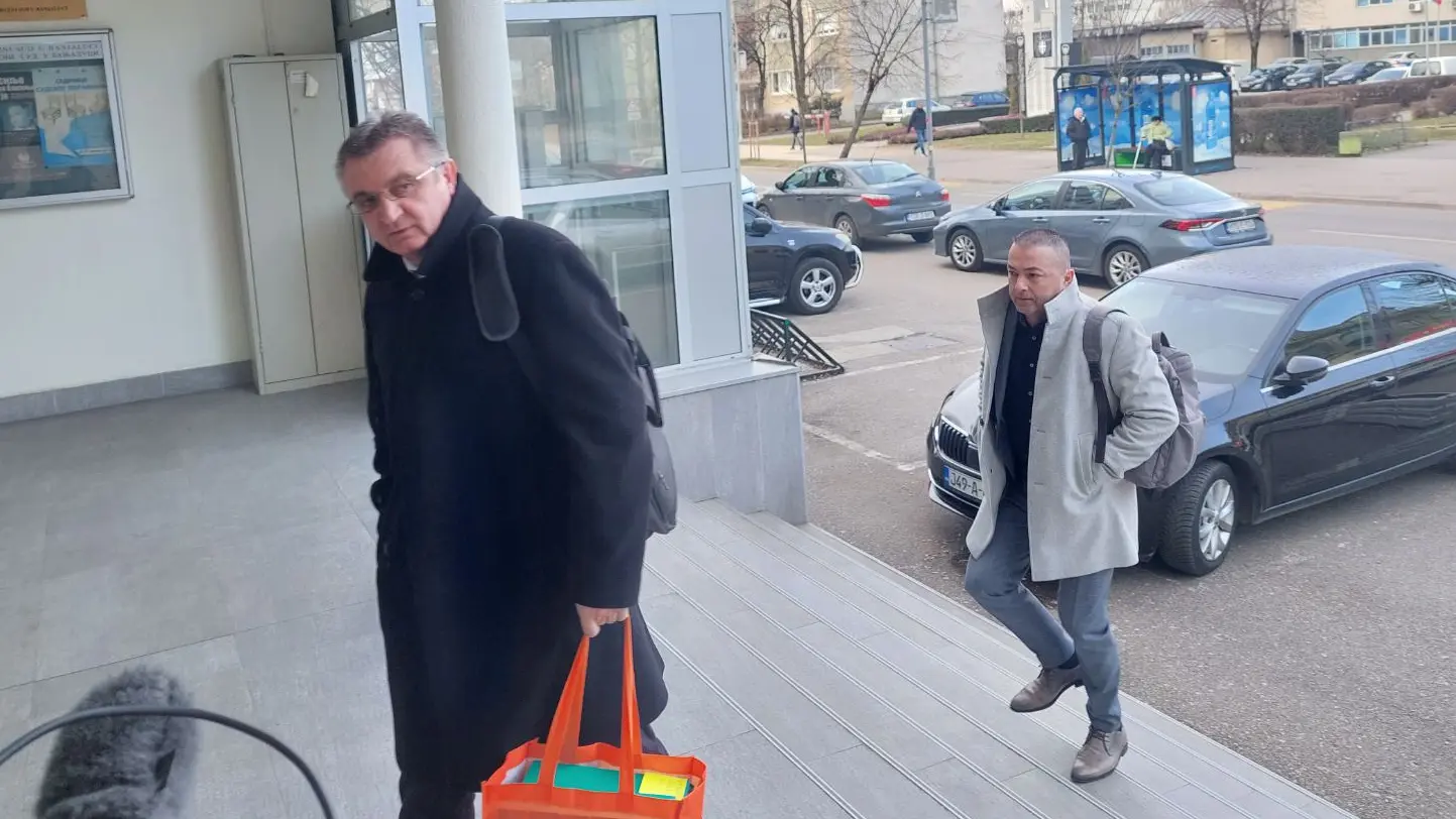Advokat Dragan Tolimir i optuženi Slavko Bojić